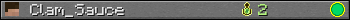 Clam_Sauce userbar 350x20