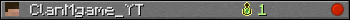 ClanMgame_YT userbar 350x20