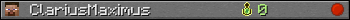Юзербар 350x20 для ClariusMaximus