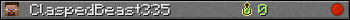 ClaspedBeast335 userbar 350x20