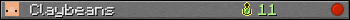 Claybeans userbar 350x20