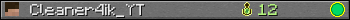 Cleaner4ik_YT userbar 350x20