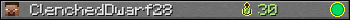 ClenchedDwarf28 userbar 350x20