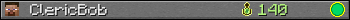 ClericBob userbar 350x20