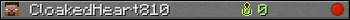 CloakedHeart810 userbar 350x20