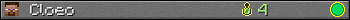 Cloeo userbar 350x20