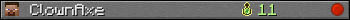 ClownAxe userbar 350x20