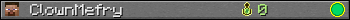 ClownMefry userbar 350x20