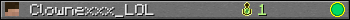 Clownexxx_LOL userbar 350x20