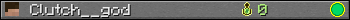 Clutch__god userbar 350x20