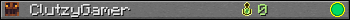 ClutzyGamer userbar 350x20