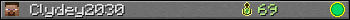 Clydey2030 userbar 350x20