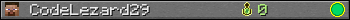 CodeLezard29 userbar 350x20