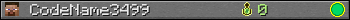 CodeName3499 userbar 350x20