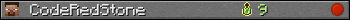 CodeRedStone userbar 350x20