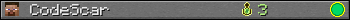 CodeScar userbar 350x20
