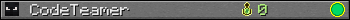CodeTeamer userbar 350x20
