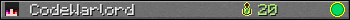 CodeWarlord userbar 350x20