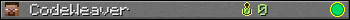 CodeWeaver userbar 350x20