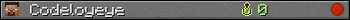 Codeloyeye userbar 350x20