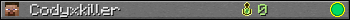 Codyxkiller userbar 350x20