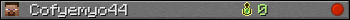 Cofyemyo44 userbar 350x20
