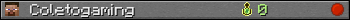 Coletogaming userbar 350x20