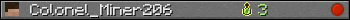 Colonel_Miner206 userbar 350x20