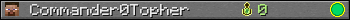 Commander0Topher userbar 350x20