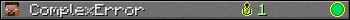 ComplexError userbar 350x20