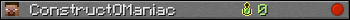 ConstructOManiac userbar 350x20