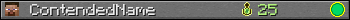 ContendedName userbar 350x20