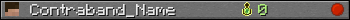 Contraband_Name userbar 350x20