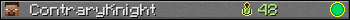 ContraryKnight userbar 350x20