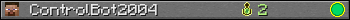 ControlBot2004 userbar 350x20