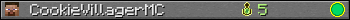 CookieVillagerMC userbar 350x20