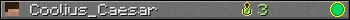 Coolius_Caesar userbar 350x20