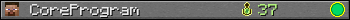 CoreProgram userbar 350x20