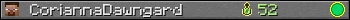 CoriannaDawngard userbar 350x20