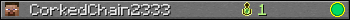 CorkedChain2333 userbar 350x20