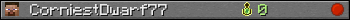 CorniestDwarf77 userbar 350x20