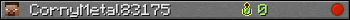 CornyMetal83175 userbar 350x20