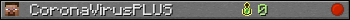 CoronaVirusPLUS userbar 350x20