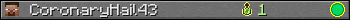 CoronaryHail43 userbar 350x20