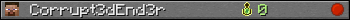 Corrupt3dEnd3r userbar 350x20