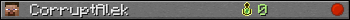 CorruptAlek userbar 350x20