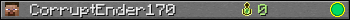 CorruptEnder170 userbar 350x20