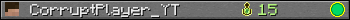 CorruptPlayer_YT userbar 350x20