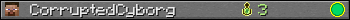 CorruptedCyborg userbar 350x20