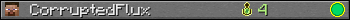 CorruptedFlux userbar 350x20